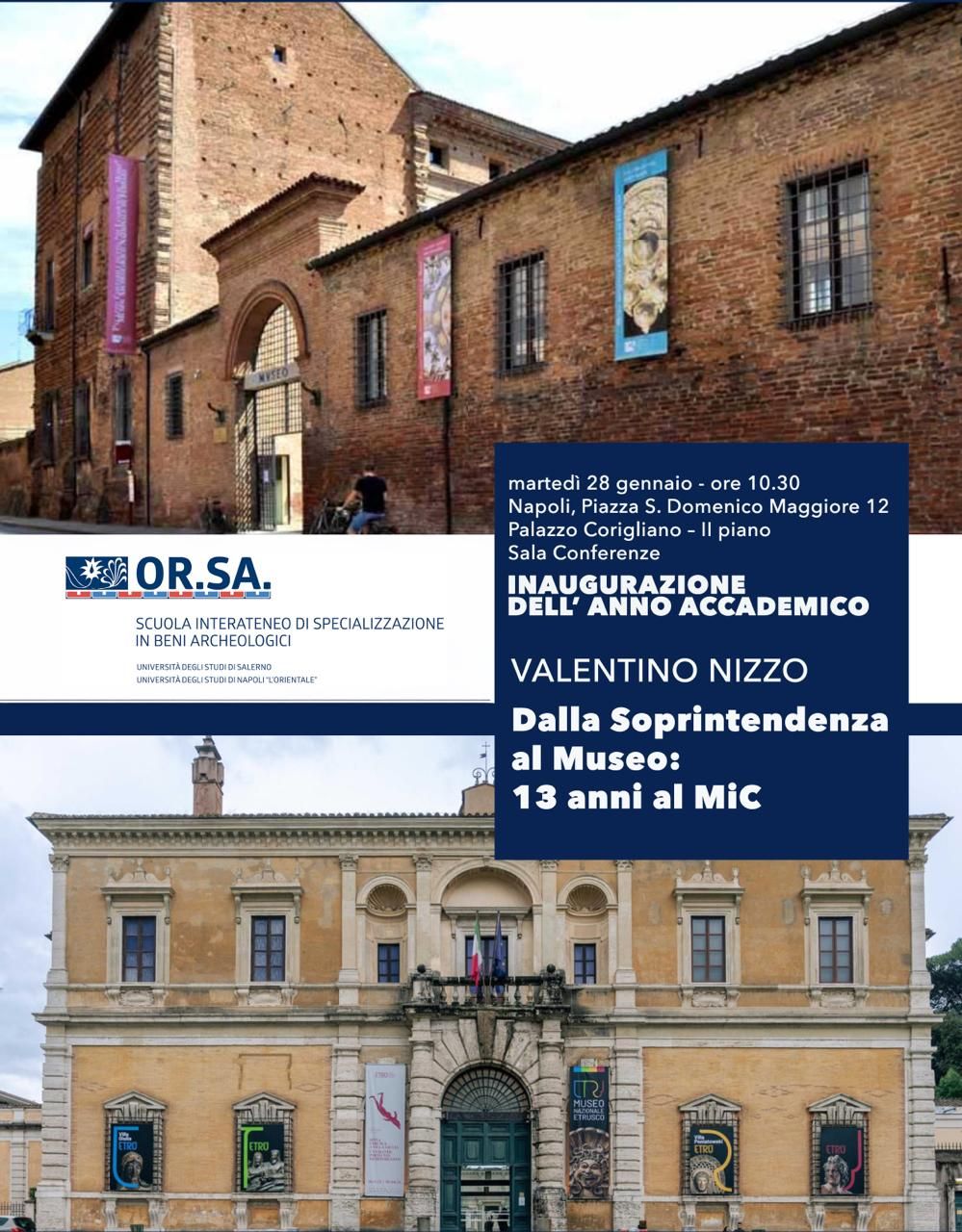 Lezione Inaugurale OrSa